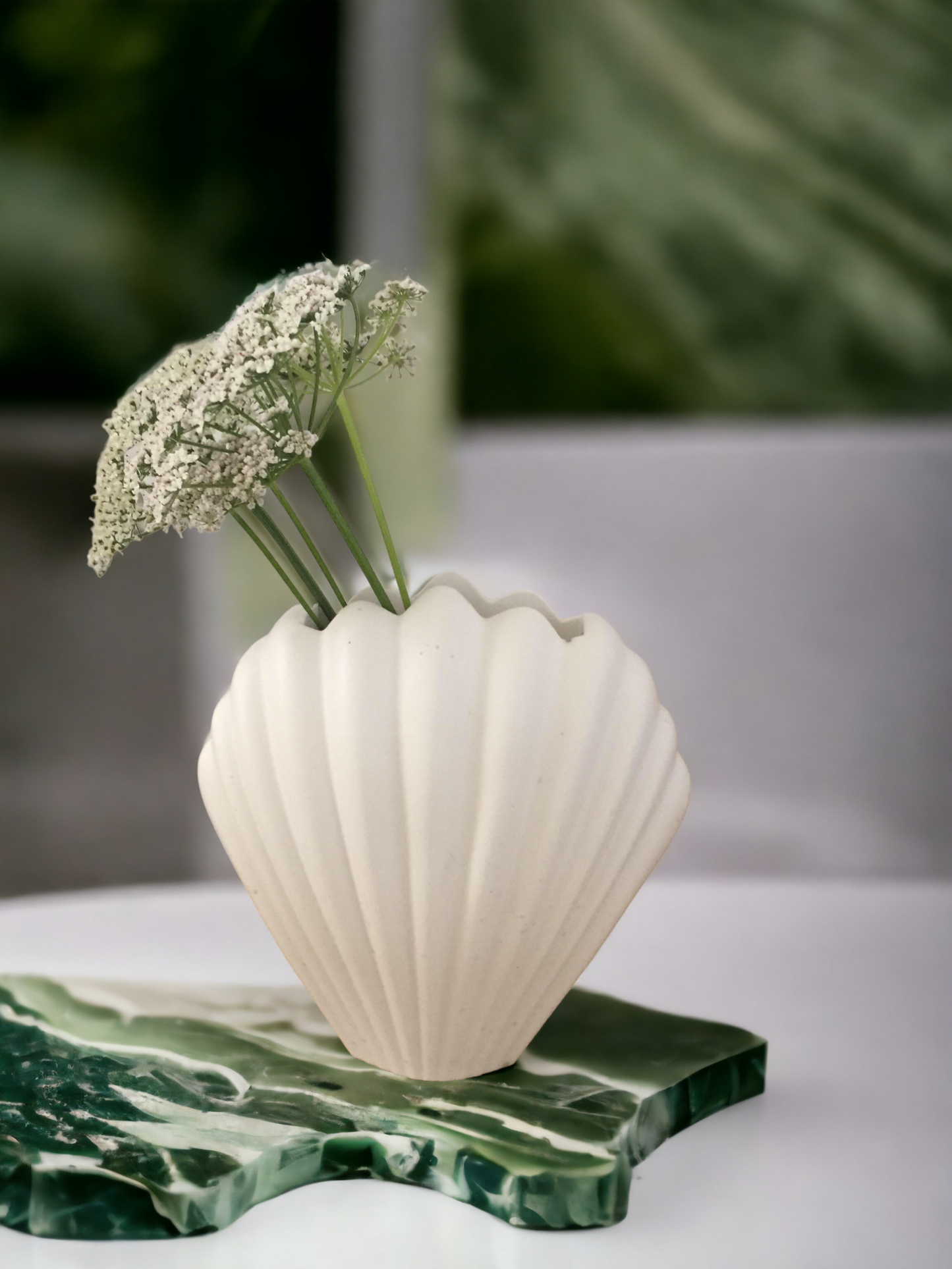 Vase coquillage - Les bougies Maeco