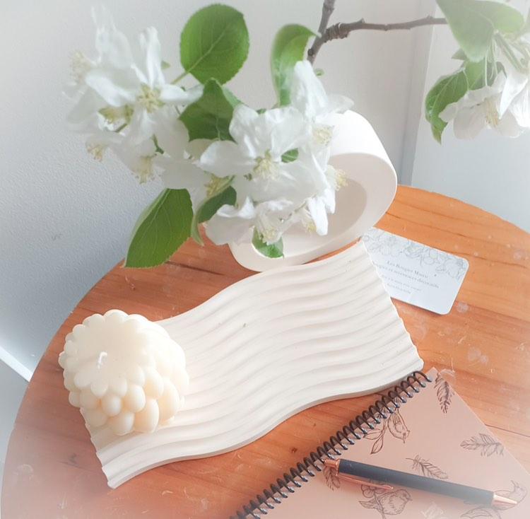 Vase O personnalisé - Les bougies Maeco