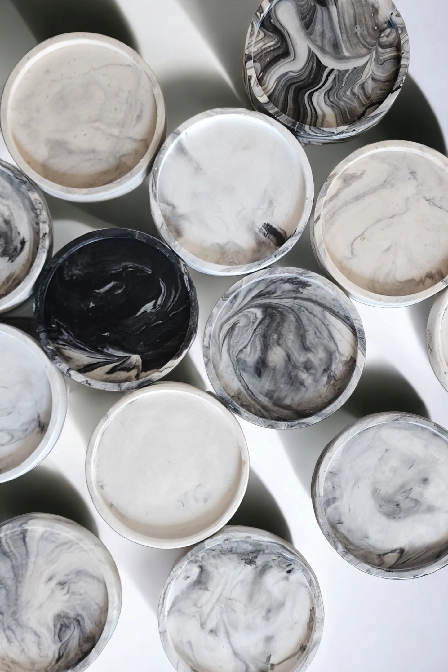 Plateau rond moyen personnalisé - Les bougies Maeco