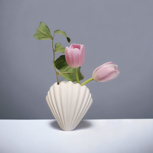 Vase coquillage - Les bougies Maeco