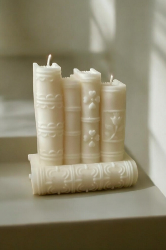 Bougie décorative livres - Les bougies Maeco