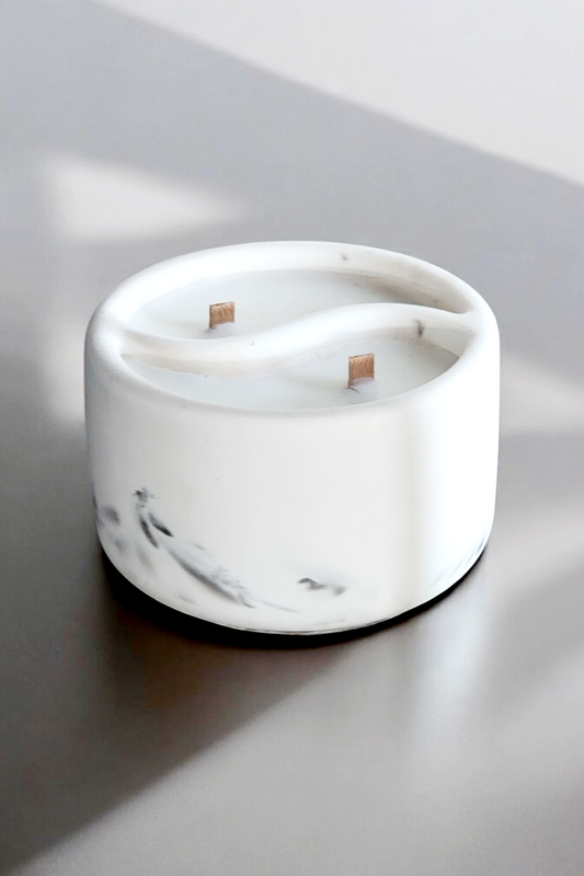 Bougie yin yen 8oz - Les bougies Maeco
