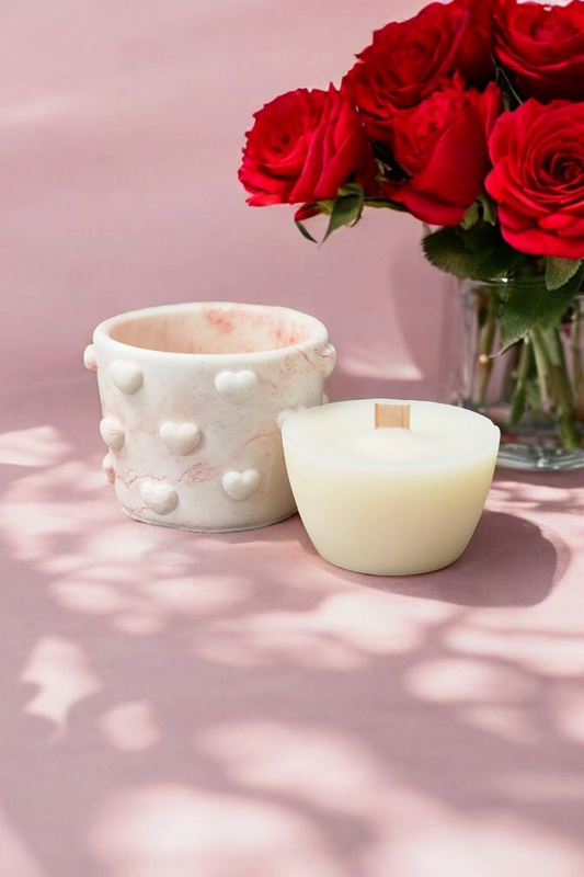 Recharge bougies coeurs bombés - Les bougies Maeco