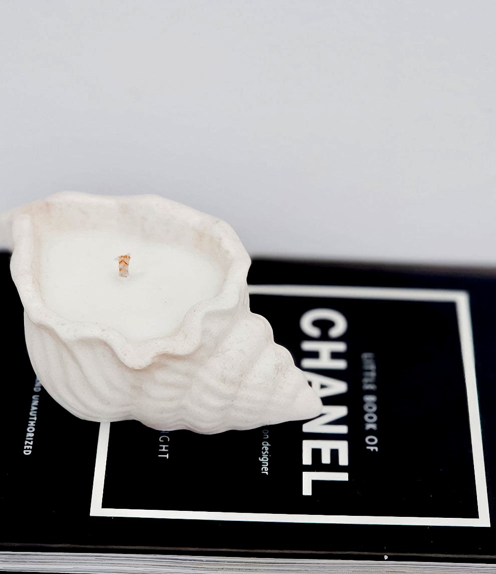 Bougie coquillage - Les bougies Maeco