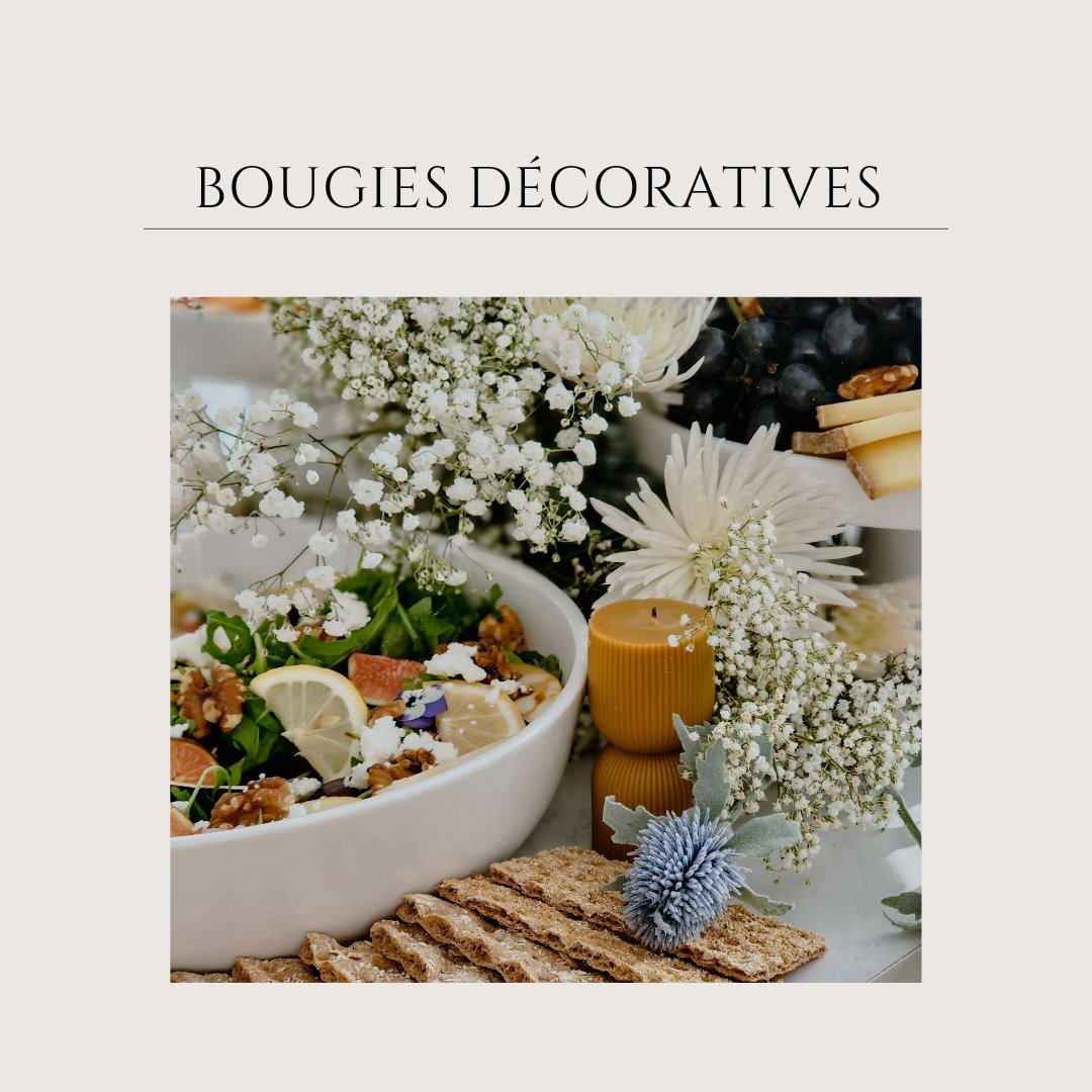 Bougies décoratives ( tous les modèles )