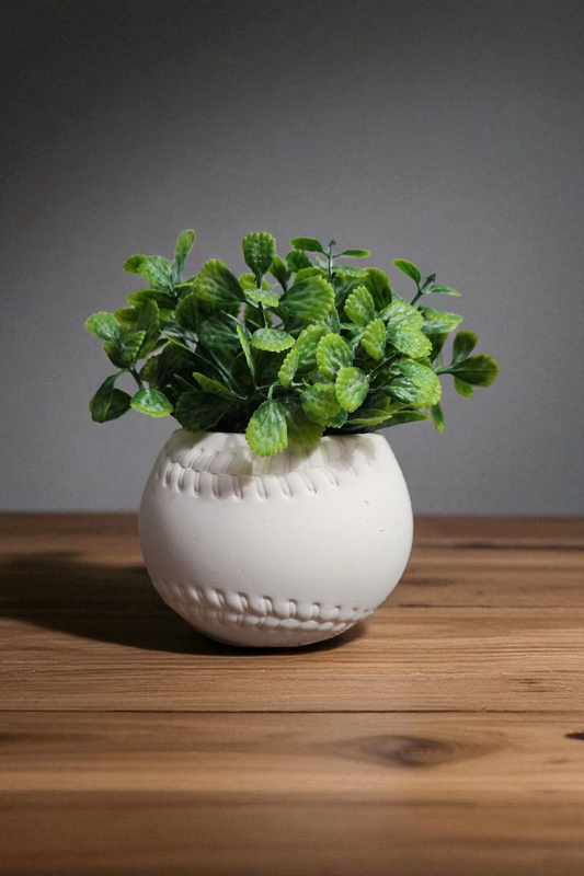 Cache pot balle de base ball - Les bougies Maeco